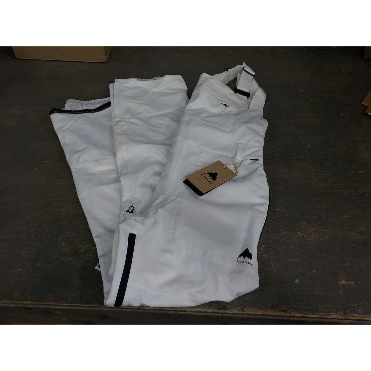 Burton Women&#39;s Avalon Stretch 2L Bib Pants - Stout White - Small - Used - Acceptable