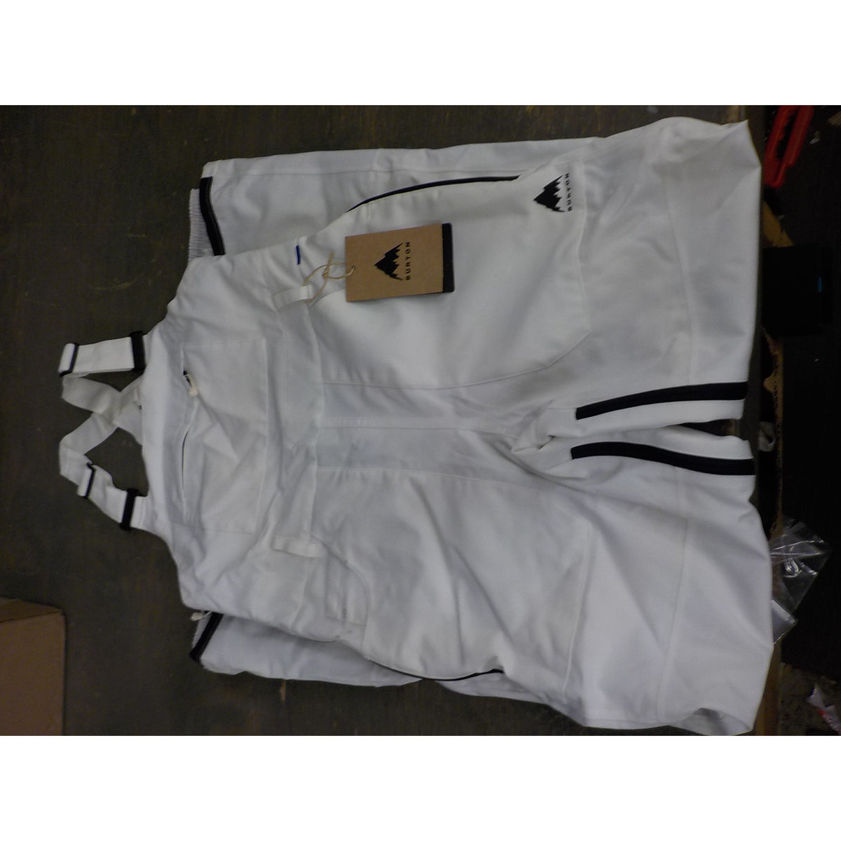Burton Women&#39;s Avalon Stretch 2L Bib Pants - Stout White - Small - Used - Acceptable