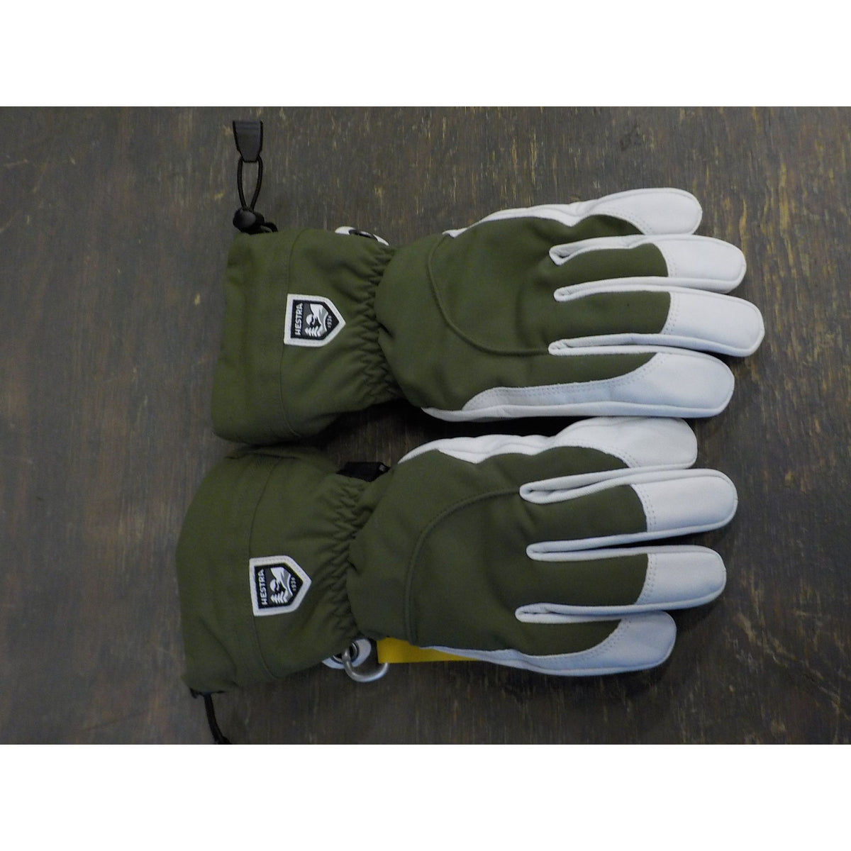 Hestra Women&#39;s Heli Ski Glove - Olive/Off White - 7 - Used - Acceptable