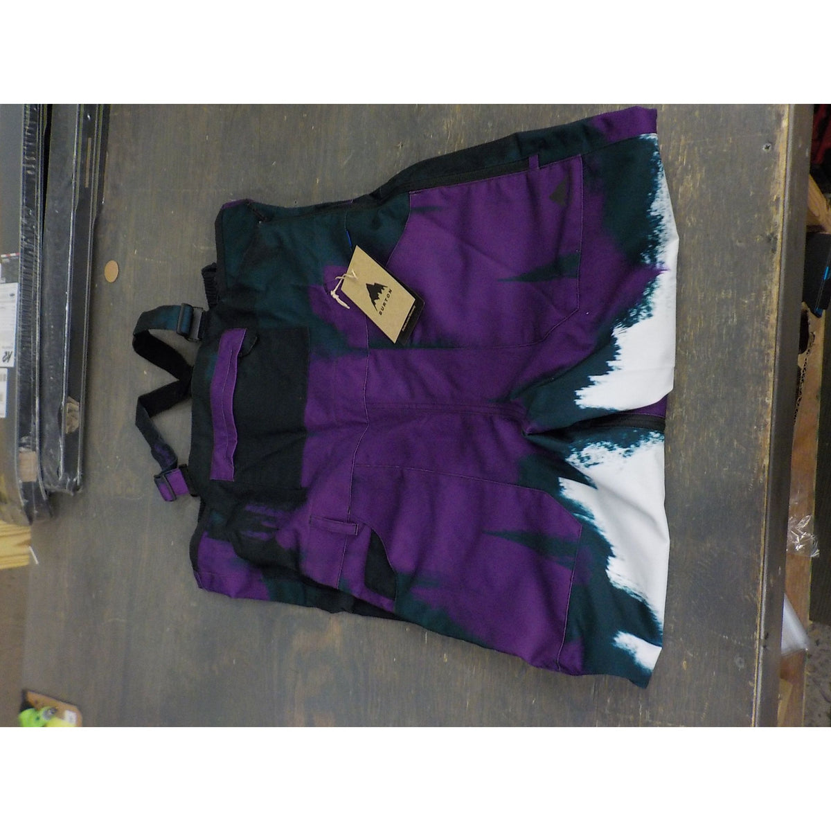 Burton Women&#39;s Avalon Stretch 2L Bib Pants - Forest Chalk - Large - Used - Acceptable