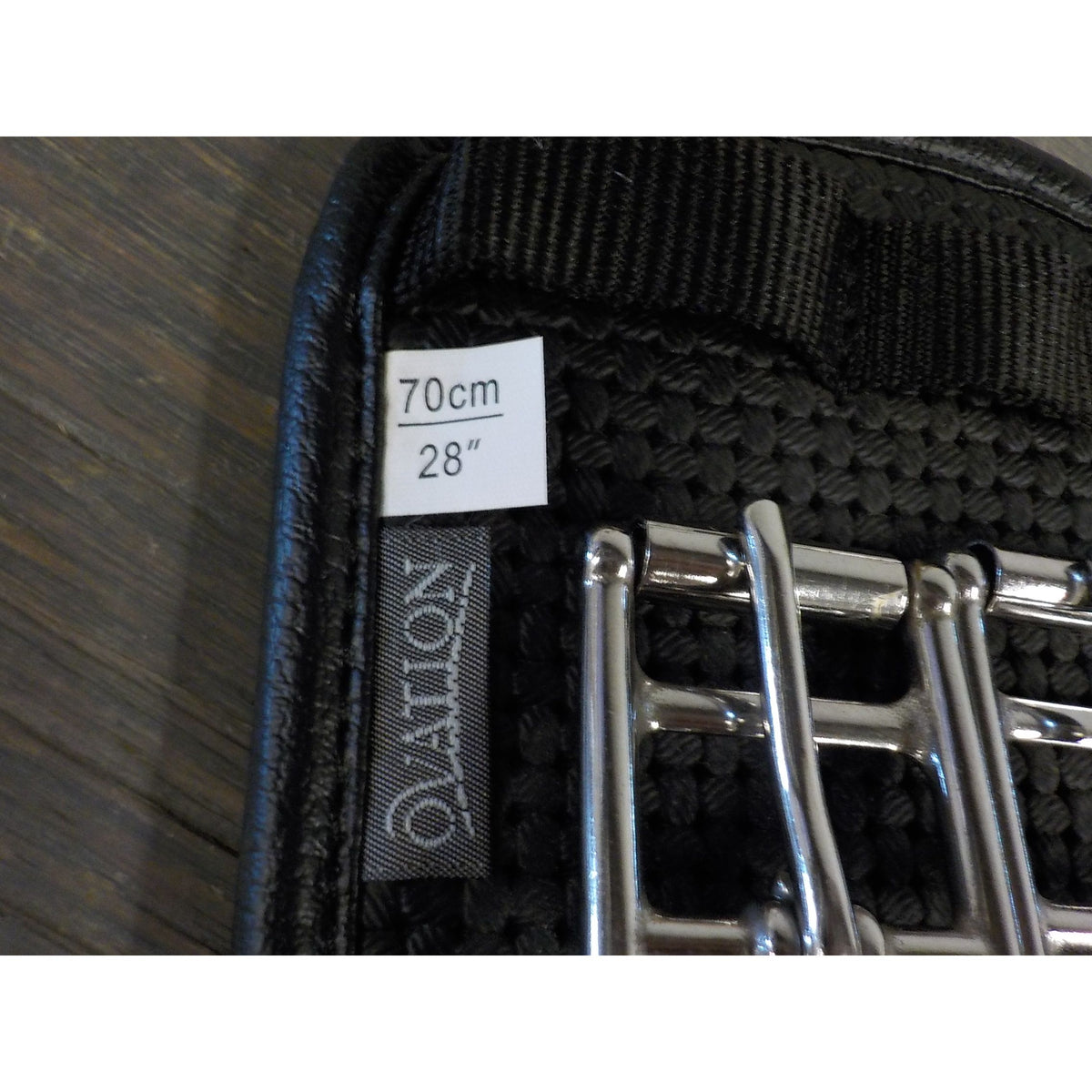 Ovation Airform Chafeless Dressage Girth-Black-28 - Used - Acceptable