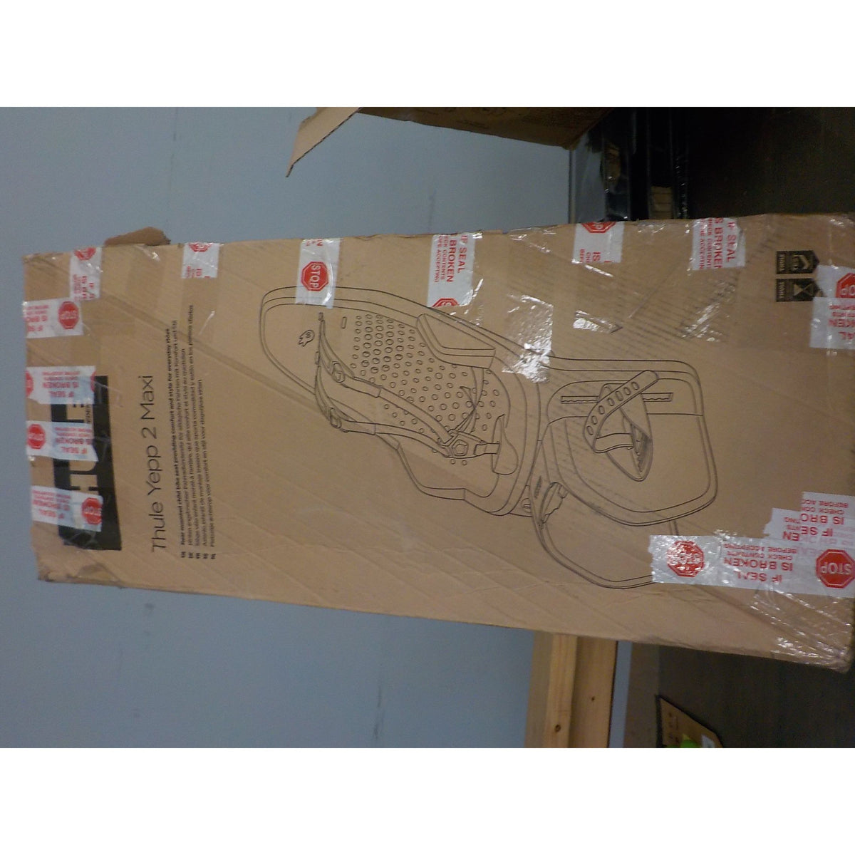 Thule Yepp 2 Maxi Frame Mounted Child Bike Seat - Alaska - Used - Acceptable