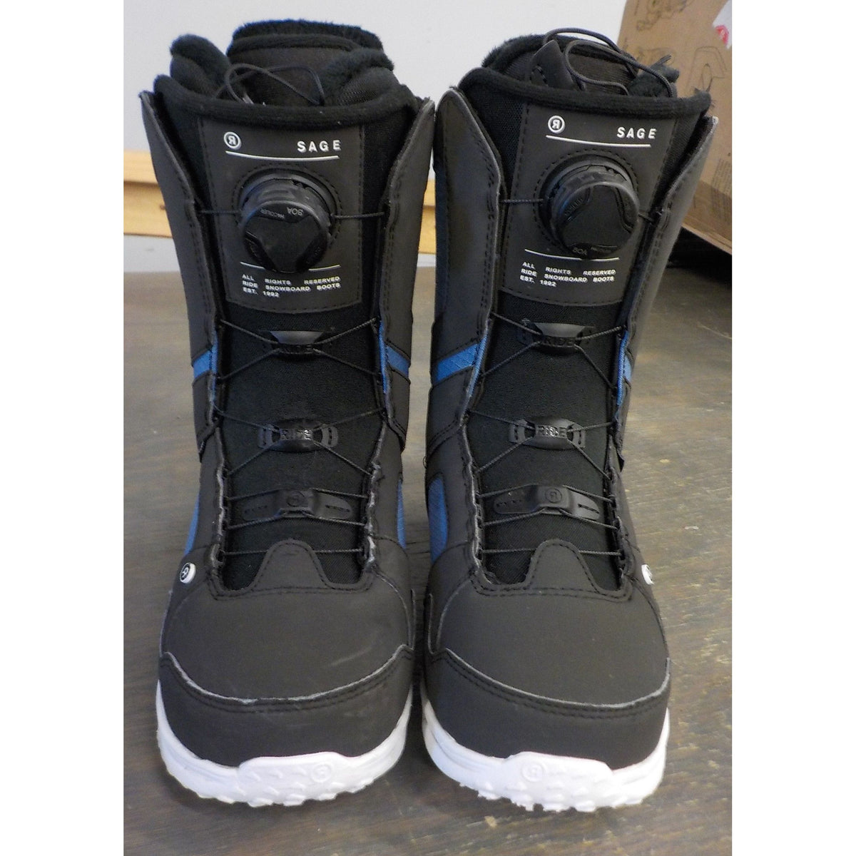 Ride Women's Sage Snowboard Boots - Iris - 8 - Used - Acceptable