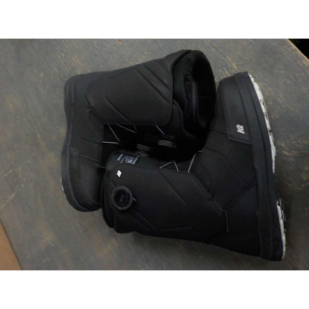 K2 Men's Maysis Snowboard Boots - Black - 9 - Used - Acceptable