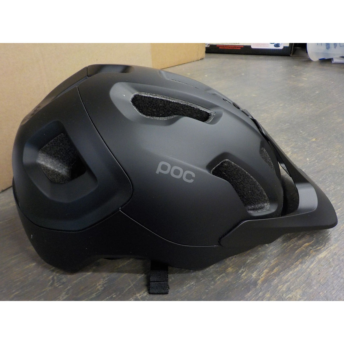 POC Sports Axion Helmet - Uranium Black Matt - Large - Used - Acceptable