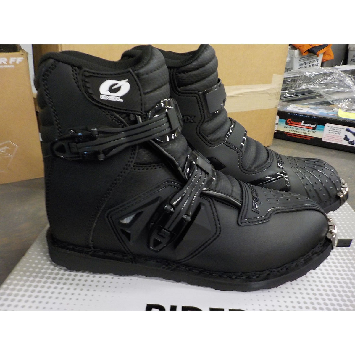 O'Neal Men's Rider Shorty Boot - Black - 11 - Used - Acceptable