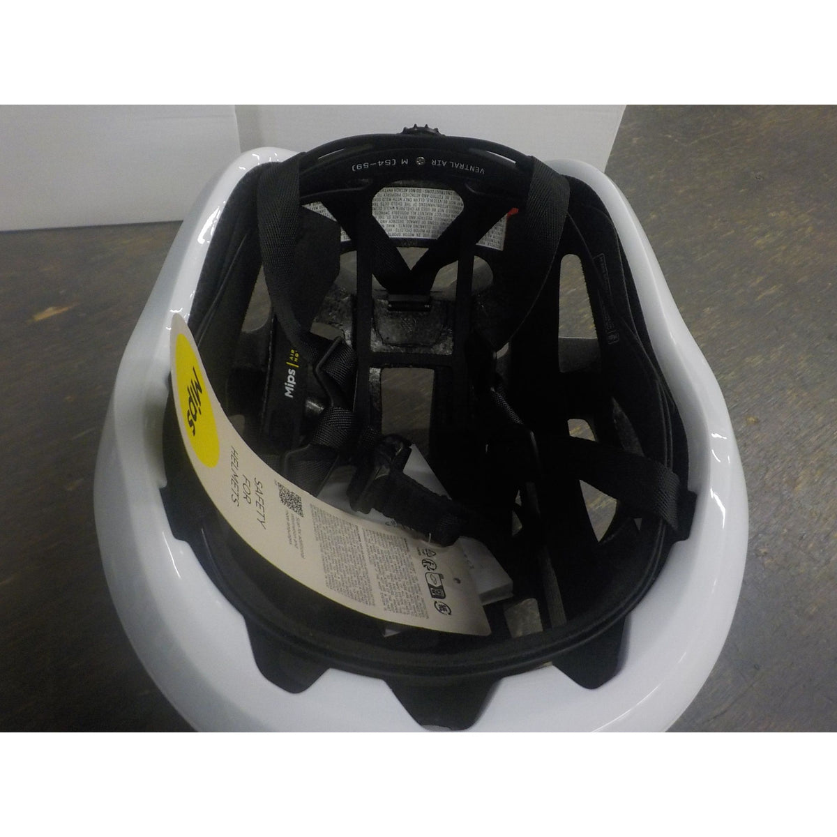 POC Sports Ventral Air MIPS (CPSC) - Hydrogen White/Uranium Black Matt - Medium - Used - Acceptable