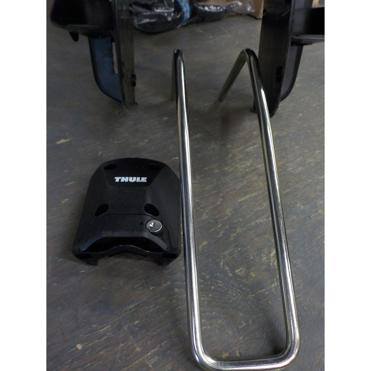 Thule Yepp 2 Maxi Frame Mounted Child Bike Seat - Majolica Blue - Used - Acceptable