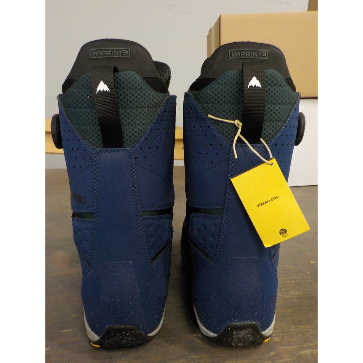 Burton Men's Photon BOA Snowboard Boots - Nightfall/Deep Emerald - 8 - Used - Acceptable