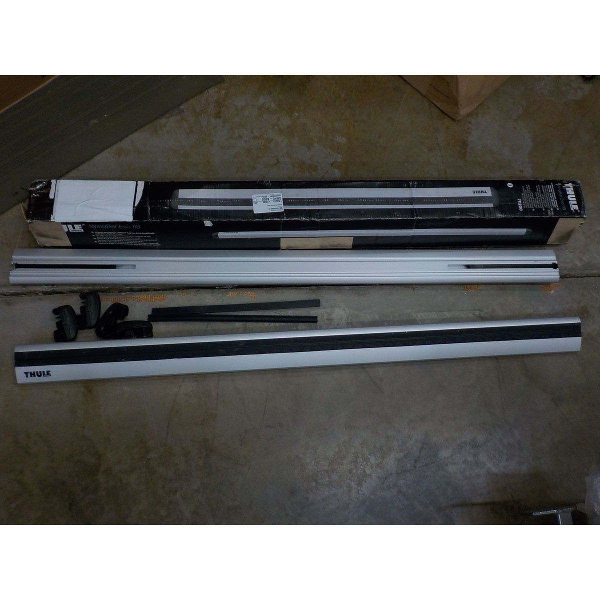 Thule WingBar Evo Load Bars - Silver - 118 cm (47 in) - Used - Acceptable