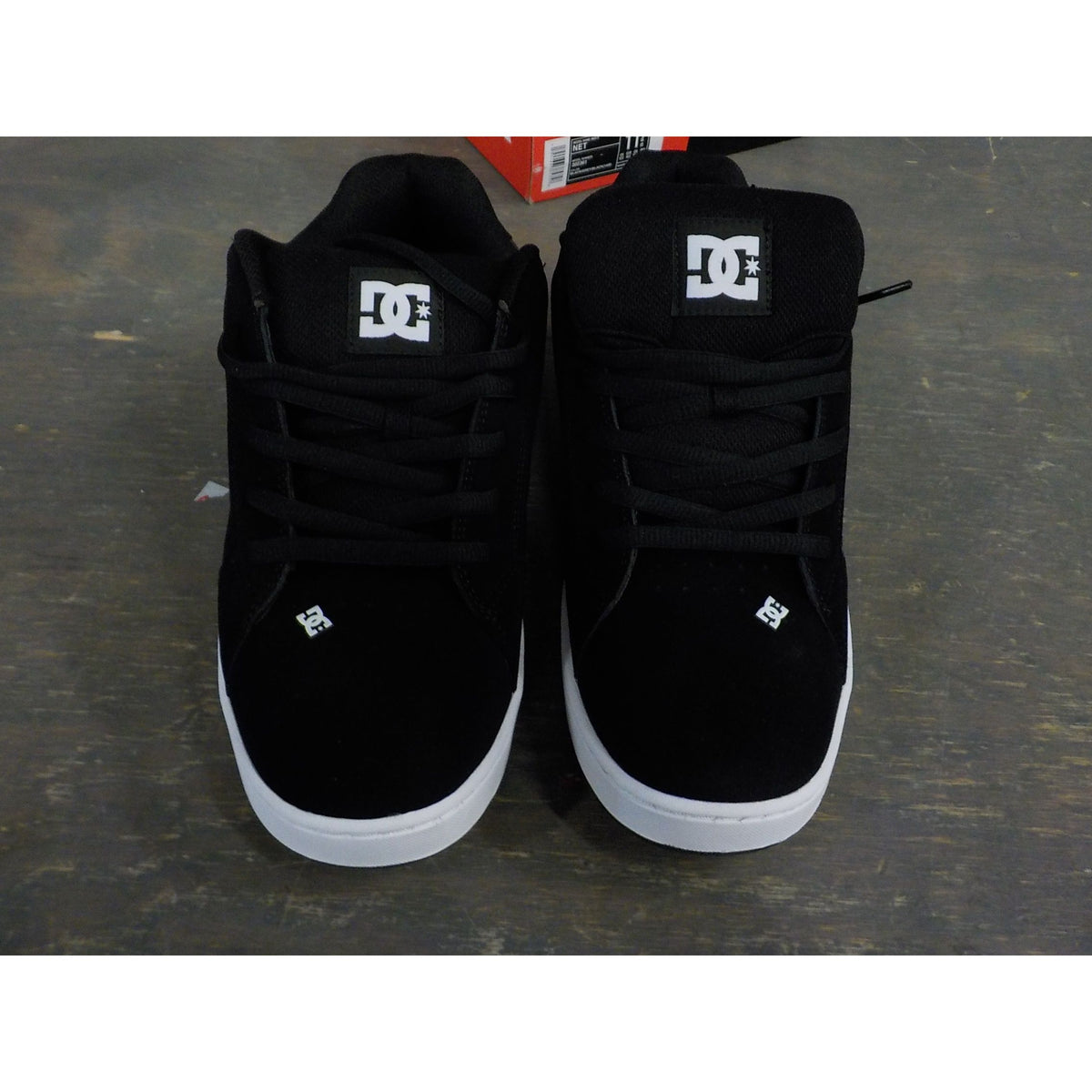 DC Net Men's Shoes - Black/Armor/Black - 11 - Used - Acceptable