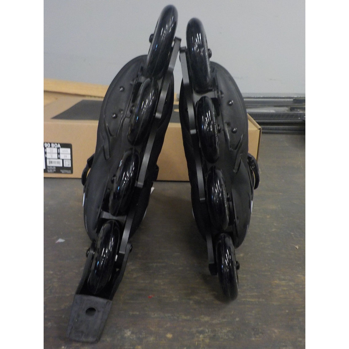 K2 Unisex VO2 S 90 BOA Inline Skates - Black Night - 10 - Used - Acceptable