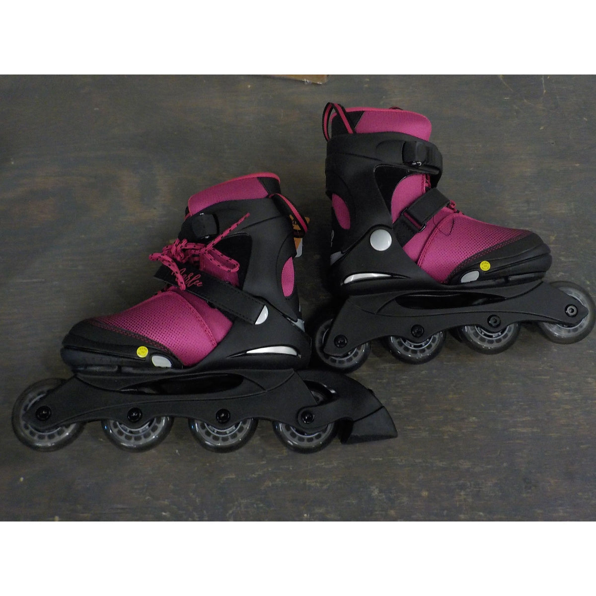 K2 Marlee Kid's Inline Skates - Magenta - 4-8 - Used - Acceptable