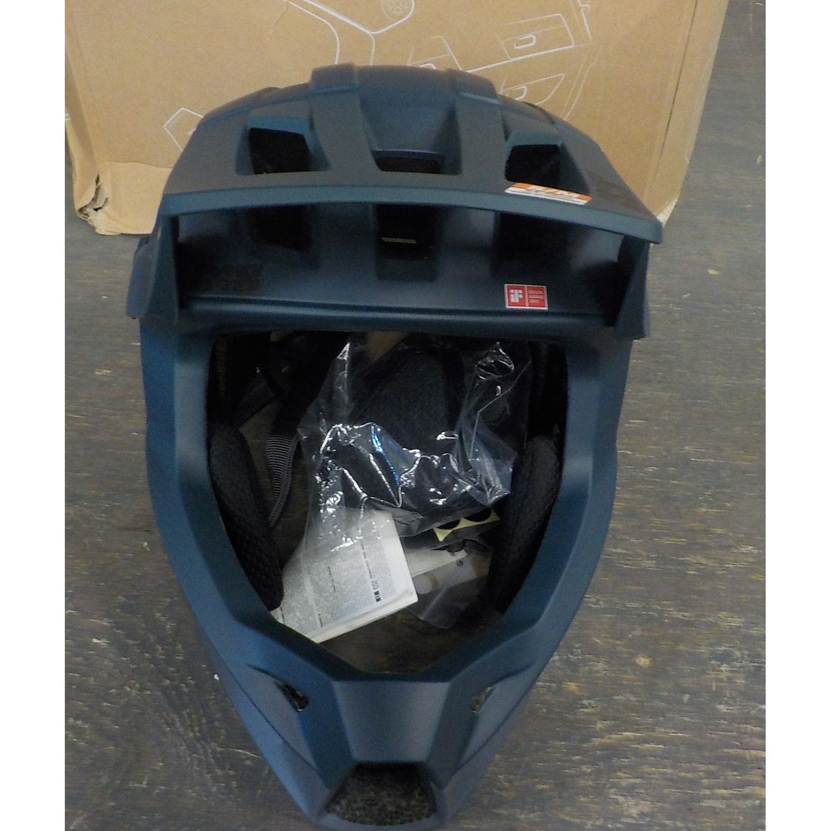 iXS Trigger FF Helmet - Marine - SM (54-58cm) - Used - Acceptable