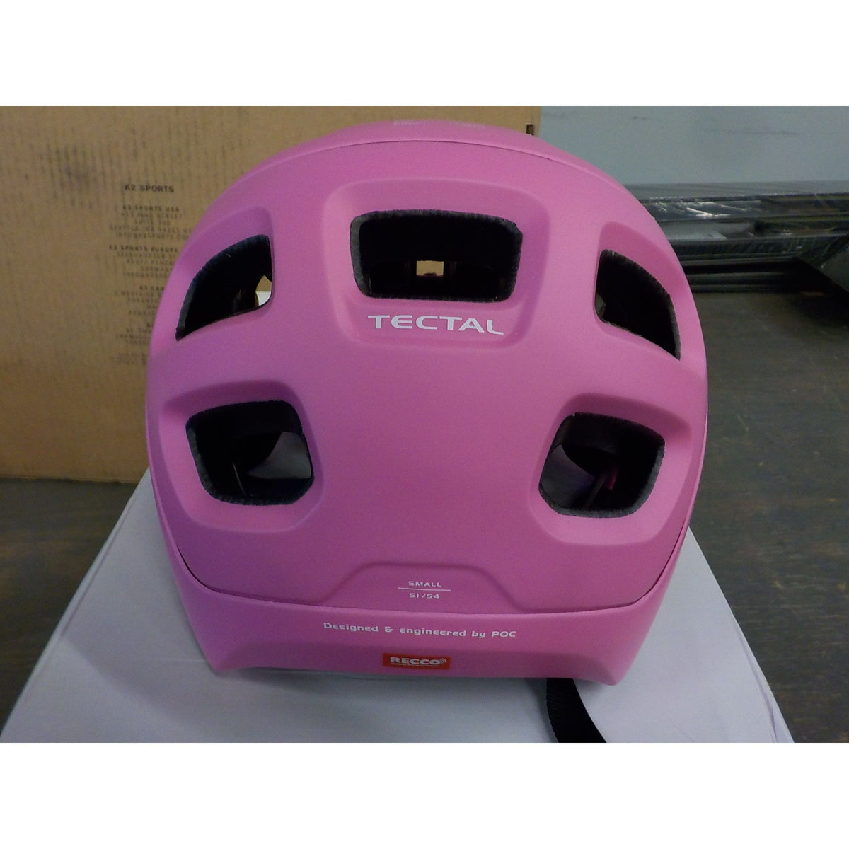 POC Sports Tectal Helmet - Actinium Pink Matt - Small - Used - Acceptable