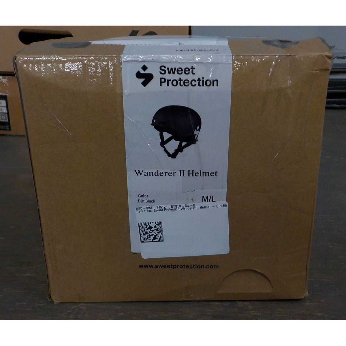 Sweet Protection Wanderer II Helmet - Dirt Black - Medium/Large - Used - Acceptable