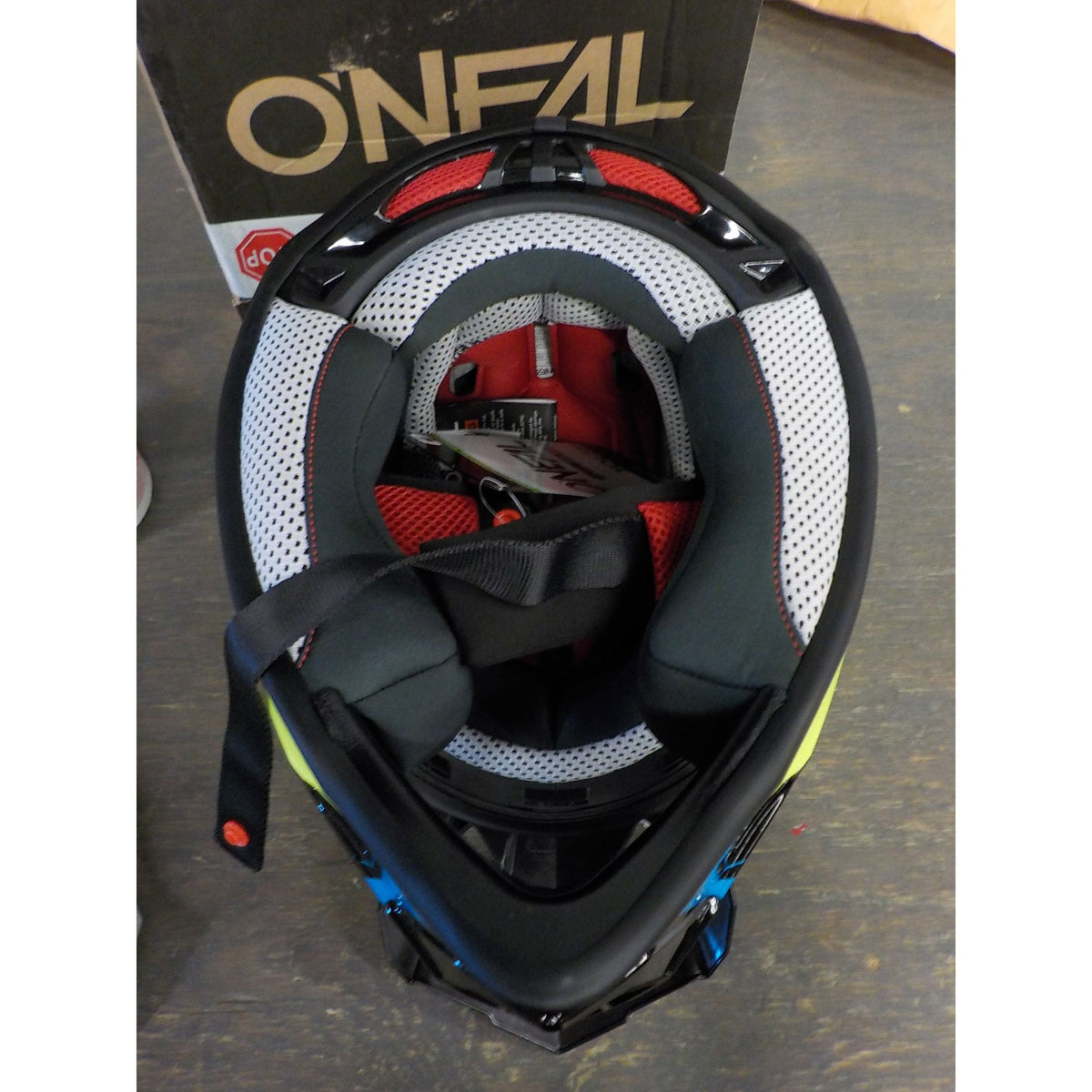 O'Neal Youth 2 SRS Villain Helmet - Neon Yellow - Medium - Used - Acceptable