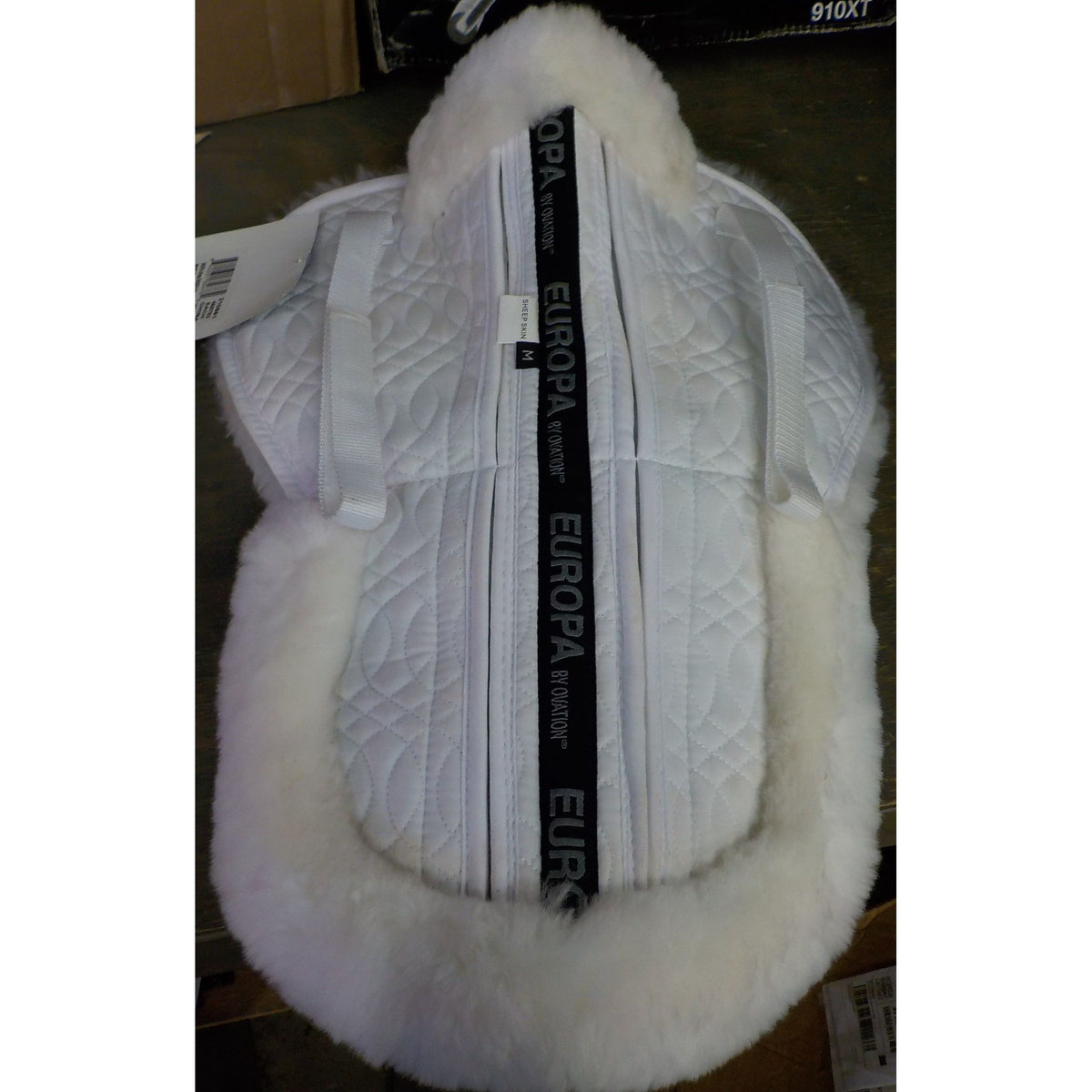 Ovation Europa Sheepskin Vari-Shim Half Pad-White-Regular - Used - Acceptable