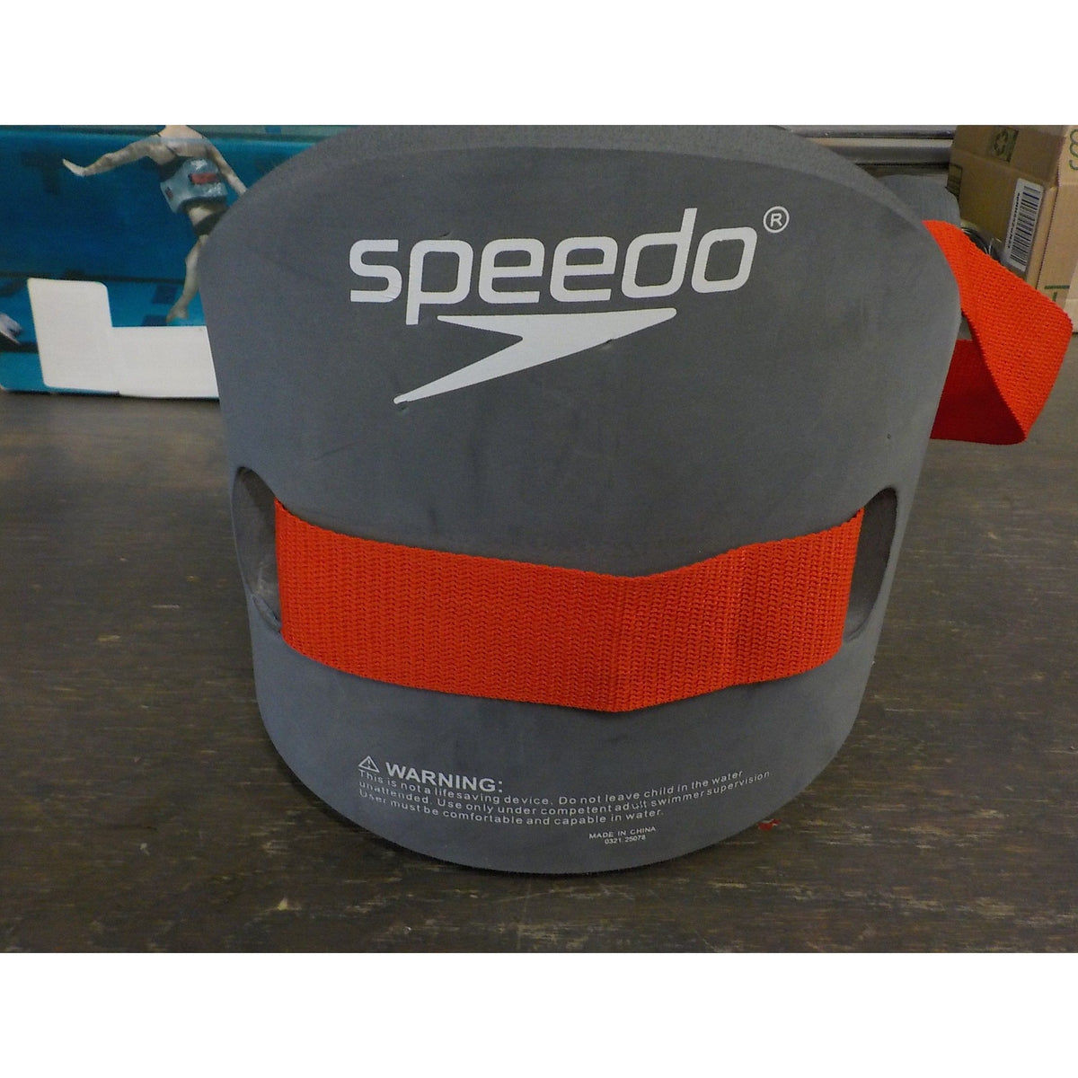 Speedo Aqua Fitness Jog Belt - Charcoal/Red - Large/X-Large - Used - Acceptable