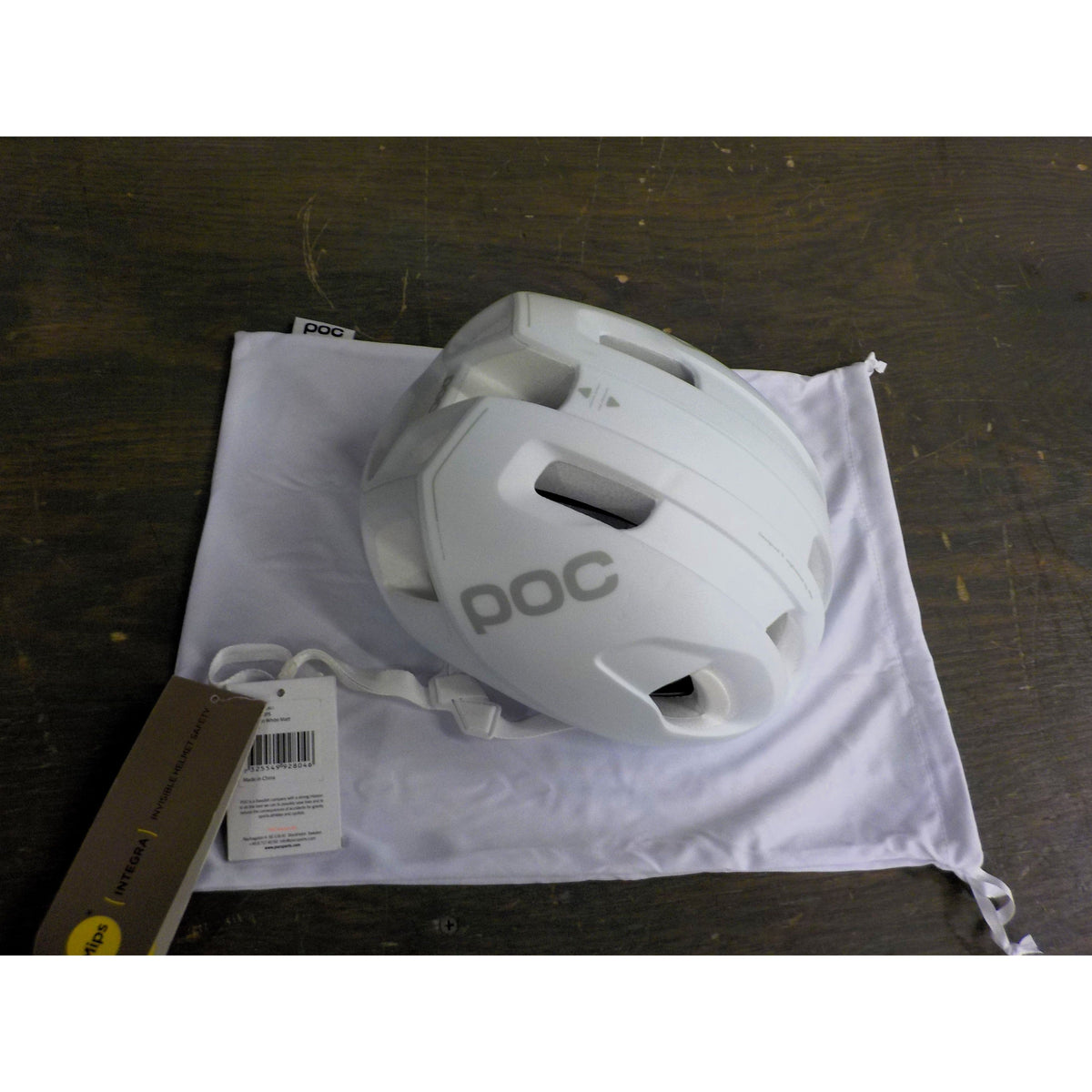POC Sports Ventral Mips (Cpsc) Helmet - Hydrogen White Matt - Large - Used - Acceptable