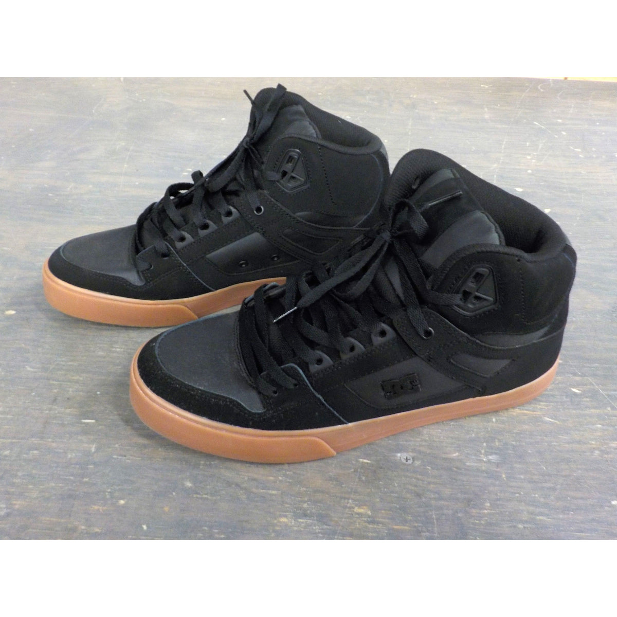 DC Men&#39;s Pure High-Top Shoes - Black/Gum - 13 - Used - Acceptable