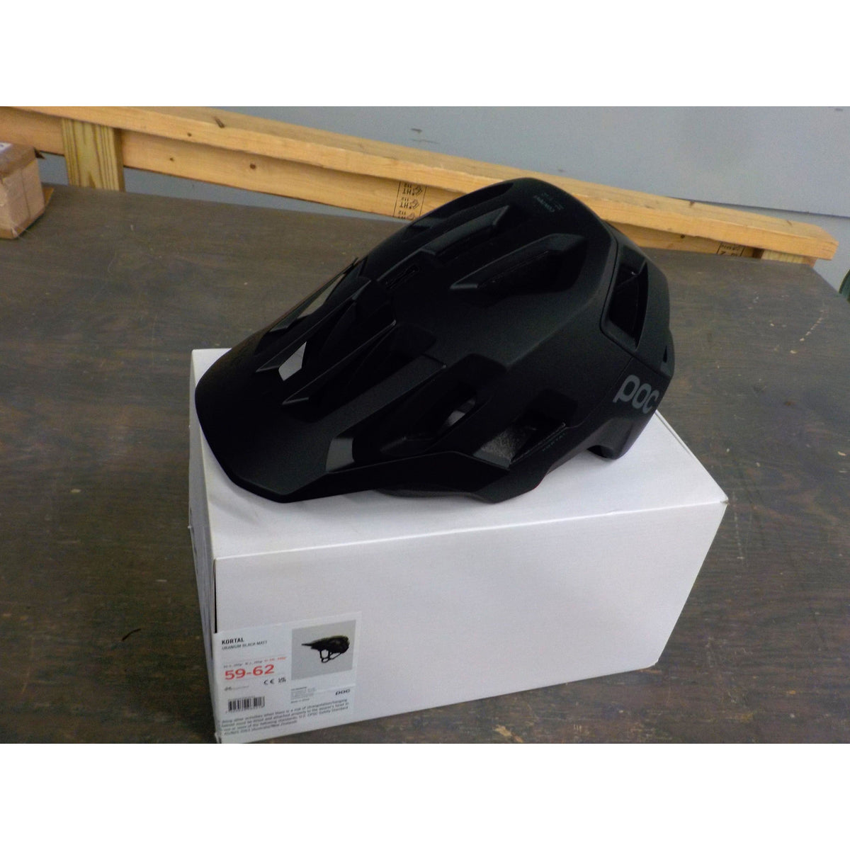 POC Sports Kortal Helmet - Uranium Black Matt - X-Large/XX-Large - Used - Acceptable