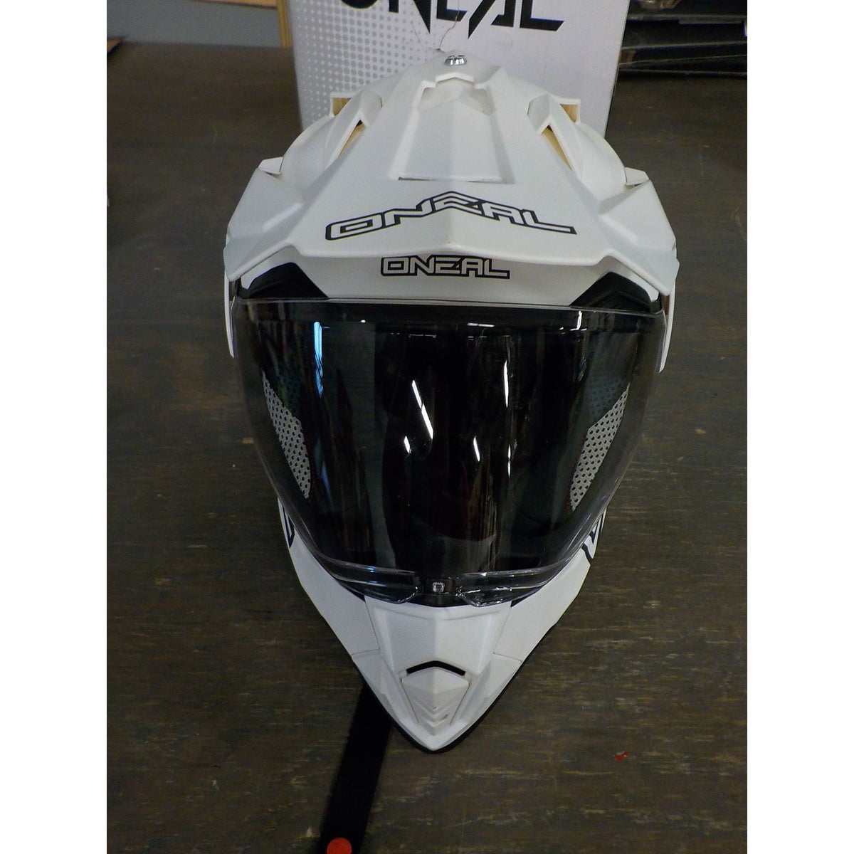 O'Neal Sierra II Helmet - Flat White - Large - Used - Acceptable