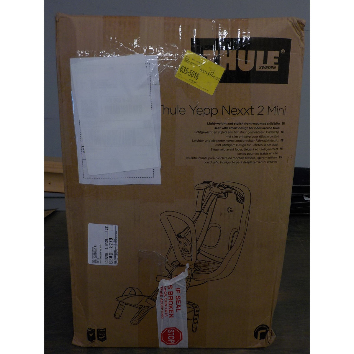 Thule Yepp Nexxt2 Mini Front Mount - Grey - Used - Acceptable