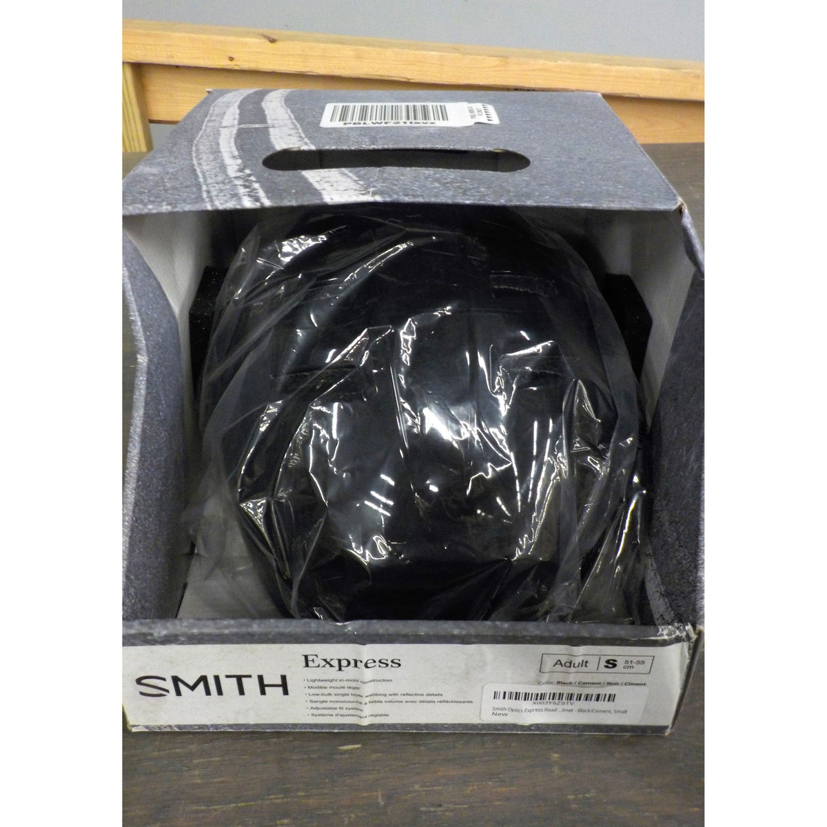 smith express cycling helmet Smith Optics Express Bike Helmet - Black/Cement - Small - Used - Accep