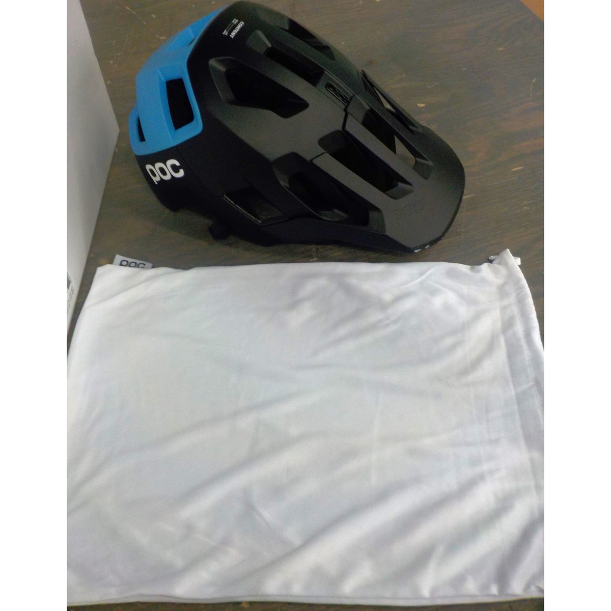 POC Sports Kortal Helmet - Uranium Black/Basalt Blue Matt - large/xlarge - Used - Acceptable