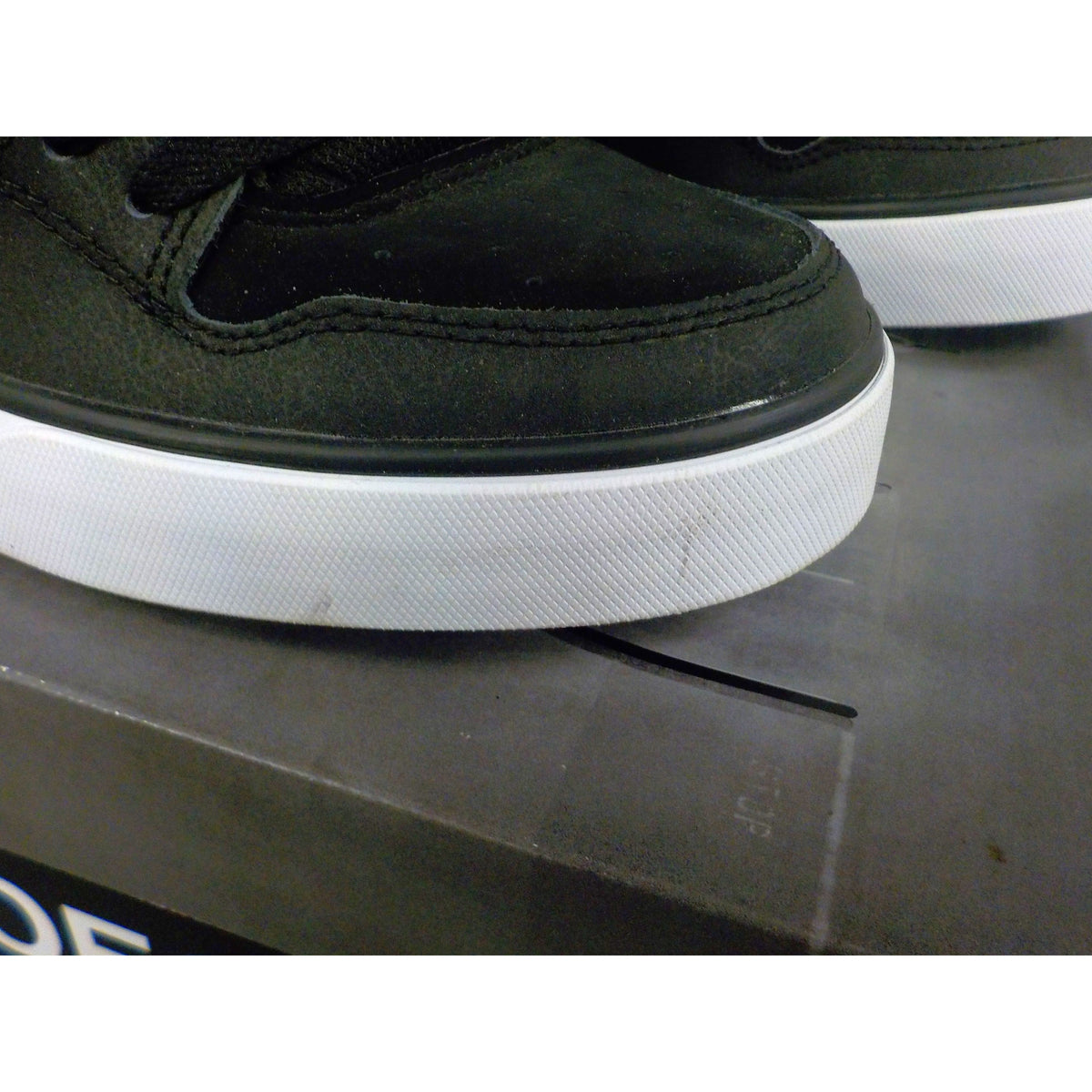 DC Men&#39;s Pure High-Top Shoes - Black/Black/White - 10 - Used - Acceptable