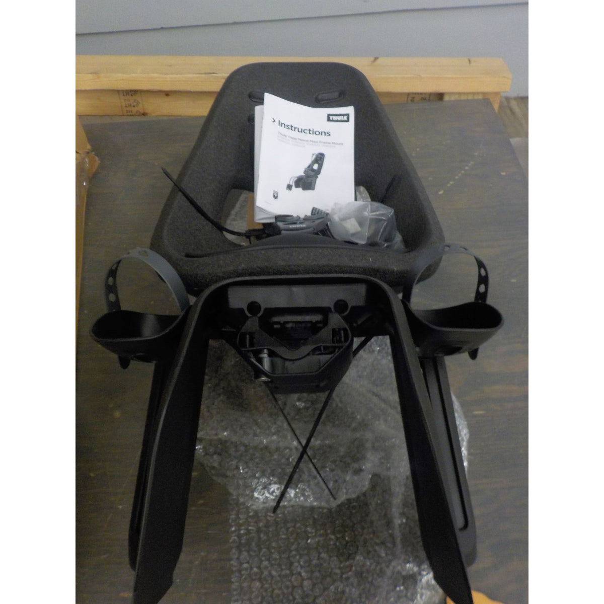 Thule Yepp Nexxt Maxi Frame Mount Child Bike Seat - Obsidian - Used - Acceptable