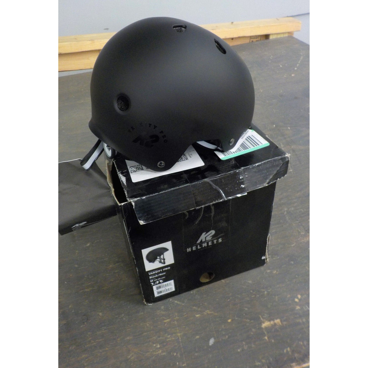 K2 Varsity Pro Helmet - Black - Medium - Used - Acceptable