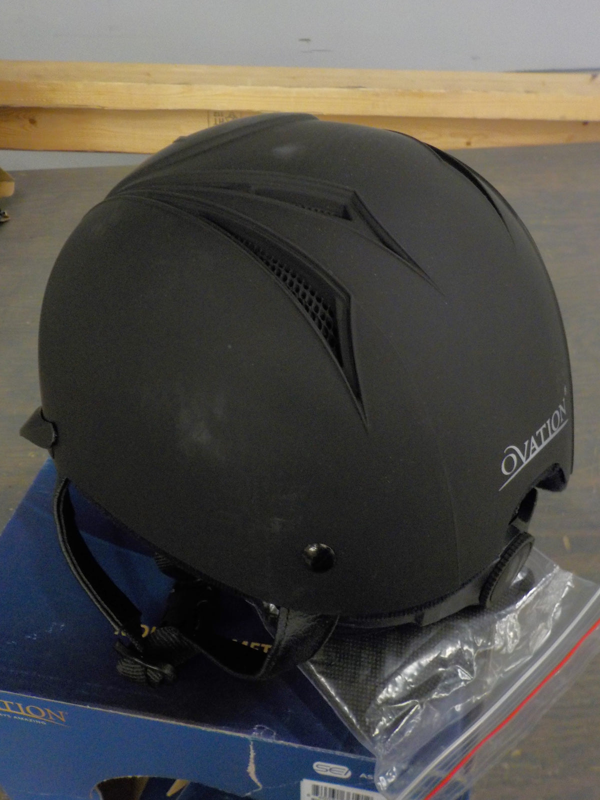 Ovation Schooler Helmet-Black-XX-Small/X-Small - Used - Acceptable