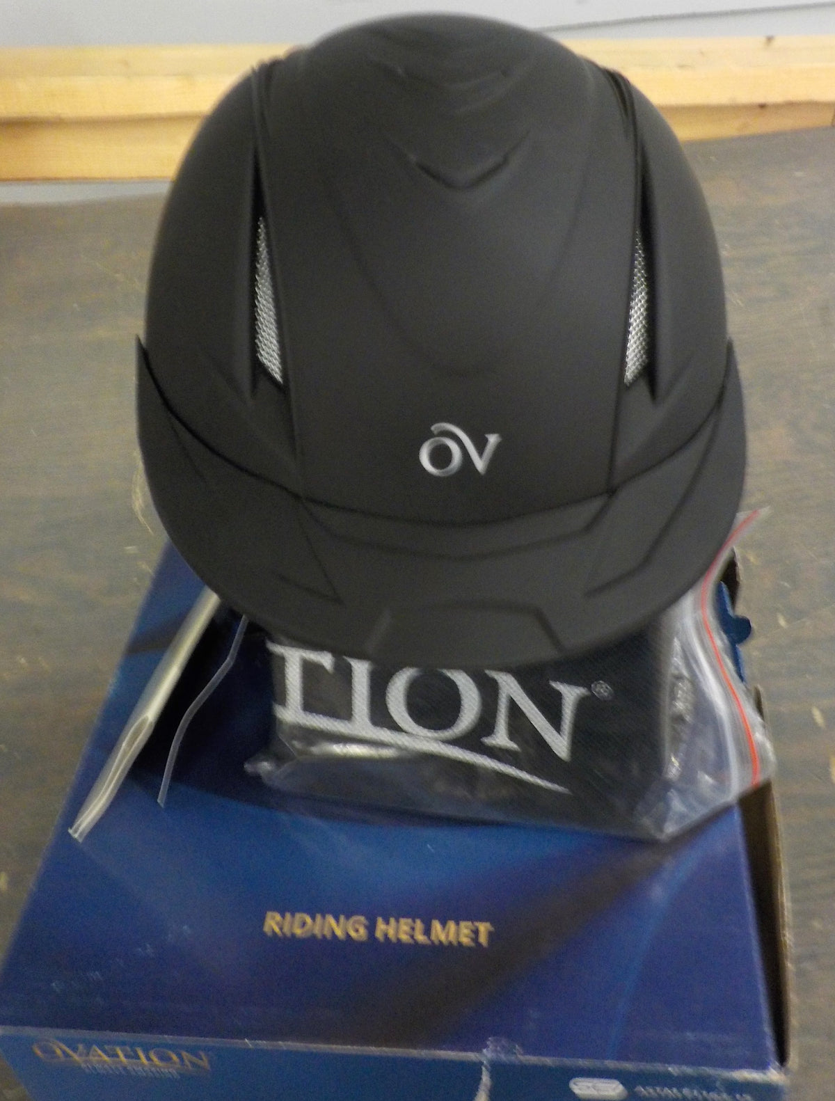 Ovation Schooler Helmet-Black-XX-Small/X-Small - Used - Acceptable