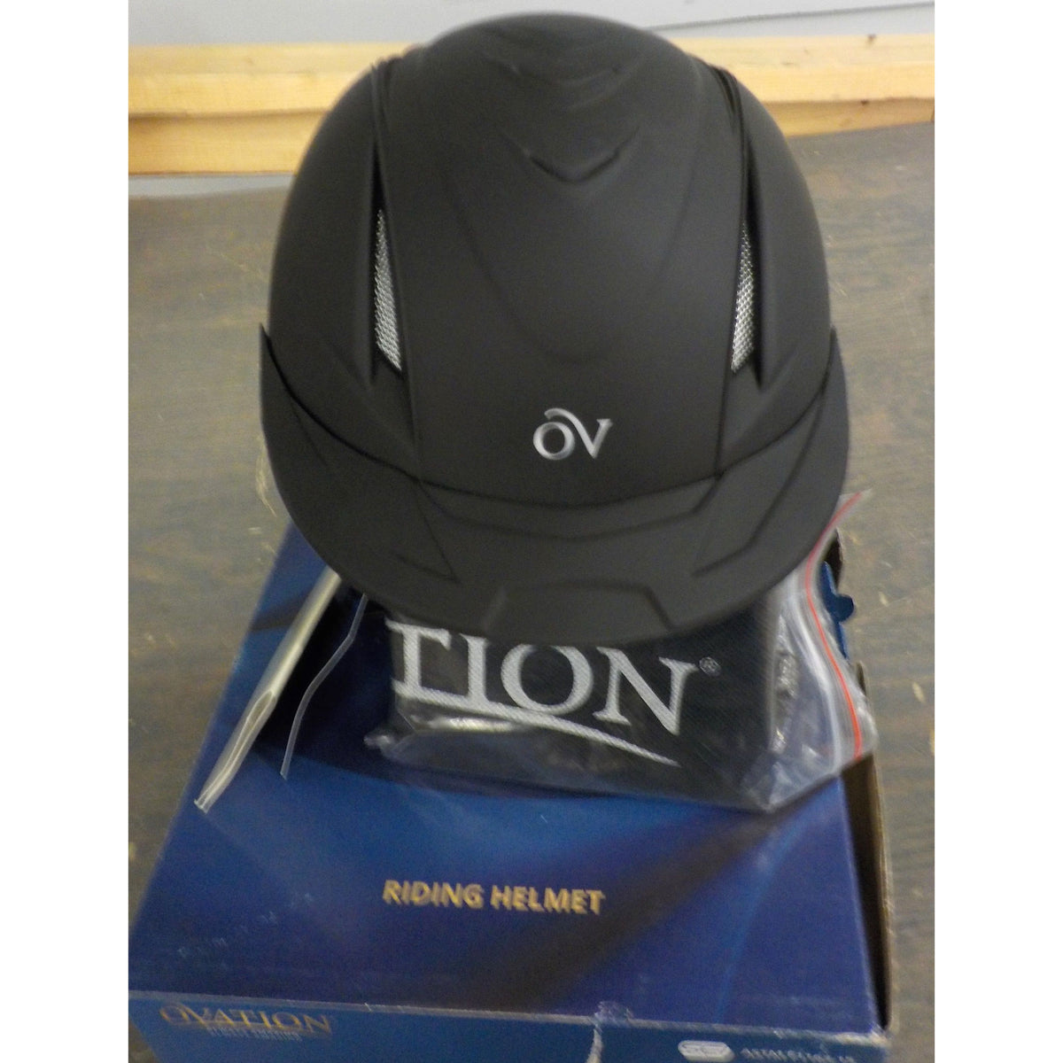 Ovation Schooler Helmet-Black-XX-Small/X-Small - Used - Acceptable