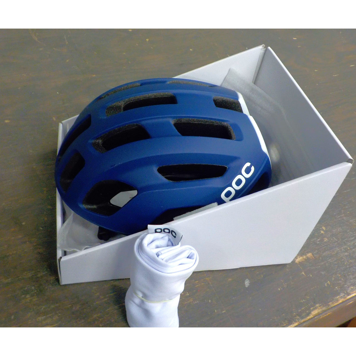 POC Sports Ventral Air Mips (cpsc) Helmet - Lead Blue Matt - Large - Used - Acceptable