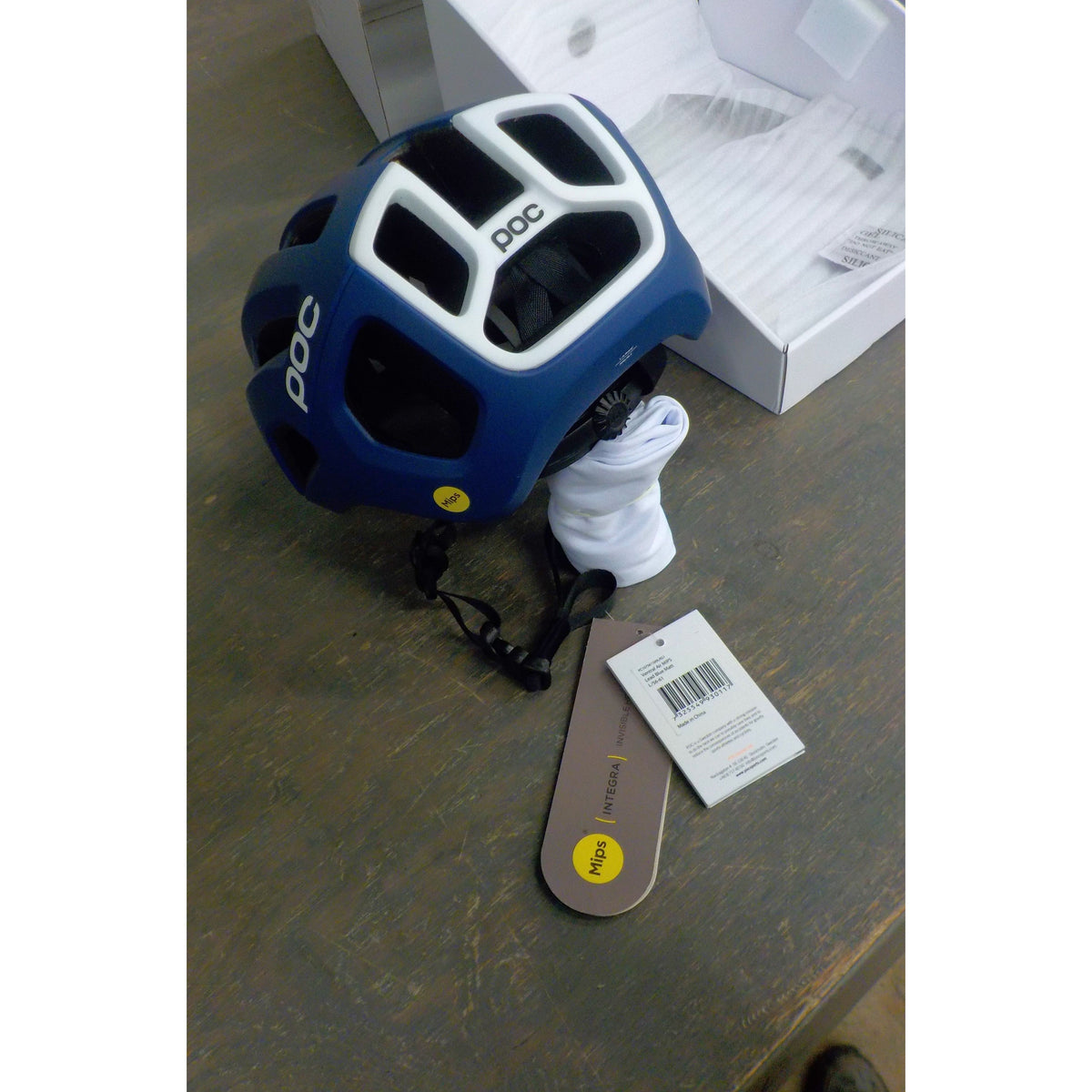 POC Sports Ventral Air Mips (cpsc) Helmet - Lead Blue Matt - Large - Used - Acceptable