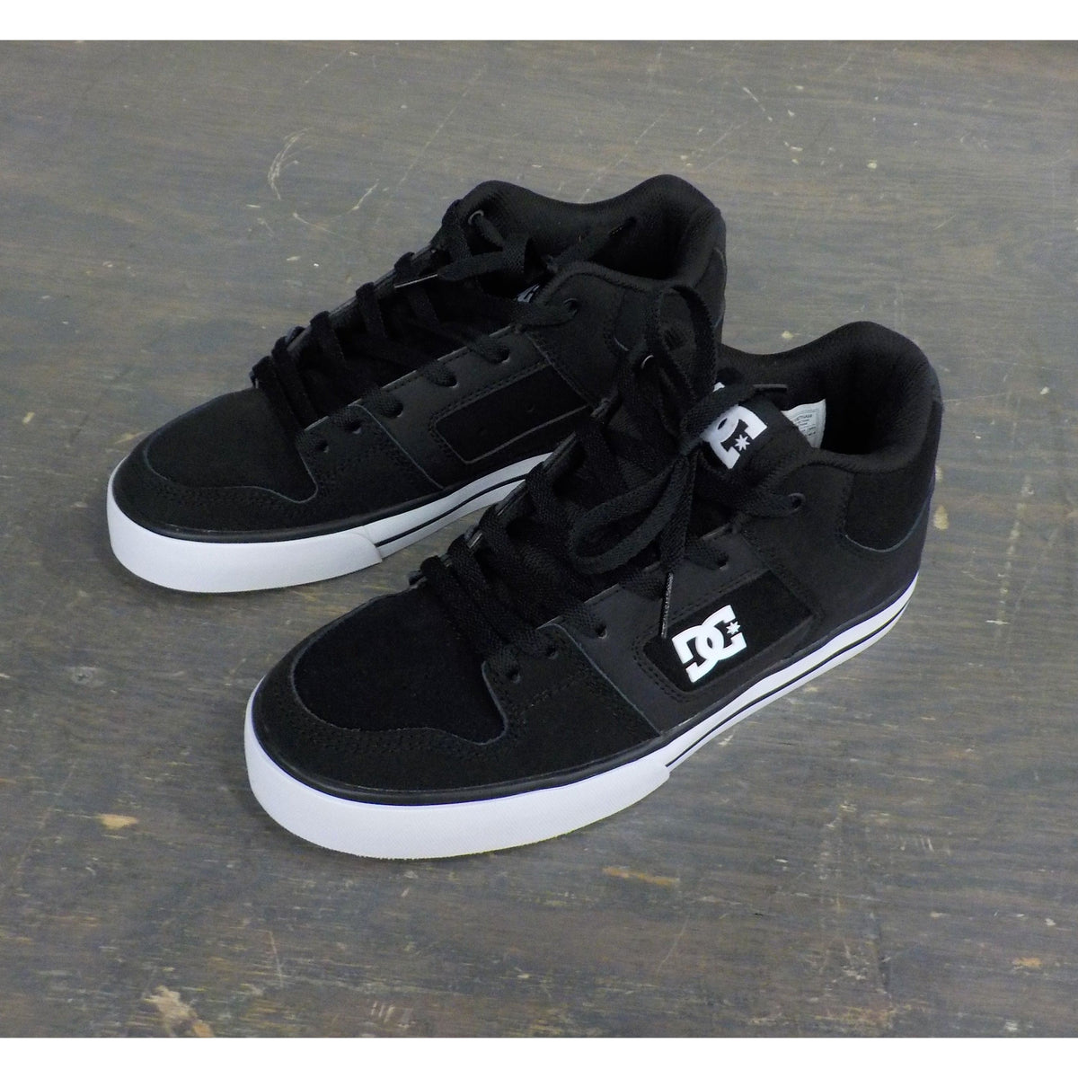 DC Men&#39;s Pure Mid Shoes - Black/White - 9.5 - Used - Acceptable