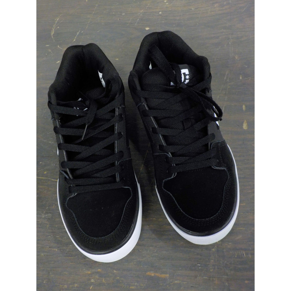 DC Men&#39;s Pure Mid Shoes - Black/White - 9.5 - Used - Acceptable