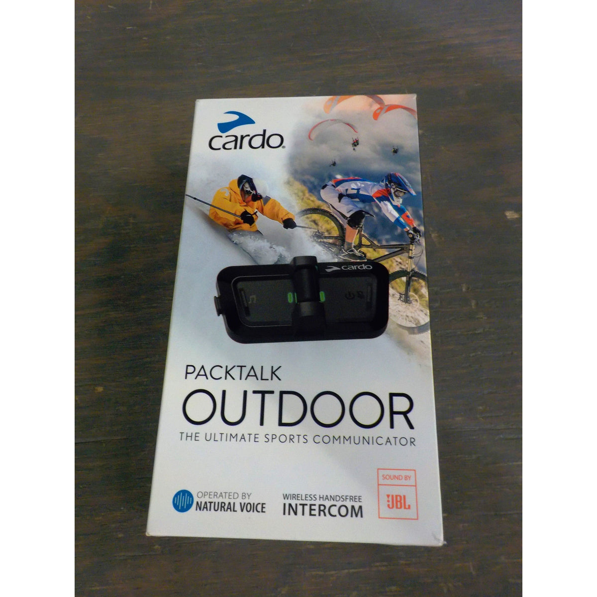 Cardo Packtalk Outdoor Helmet Communication System - Black - Used - Acceptable