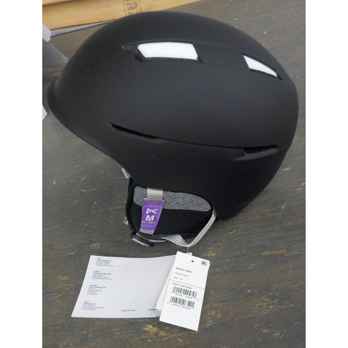 Anon Invert MIPS Helmet - Black - Medium - Used - Acceptable