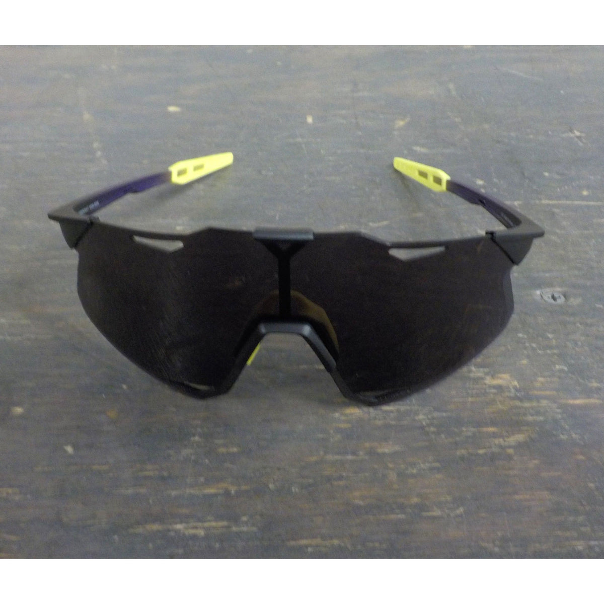 100% Hypercraft Sunglasses - Matte Metallic Digital Brights; Dark Purple - Used - Acceptable