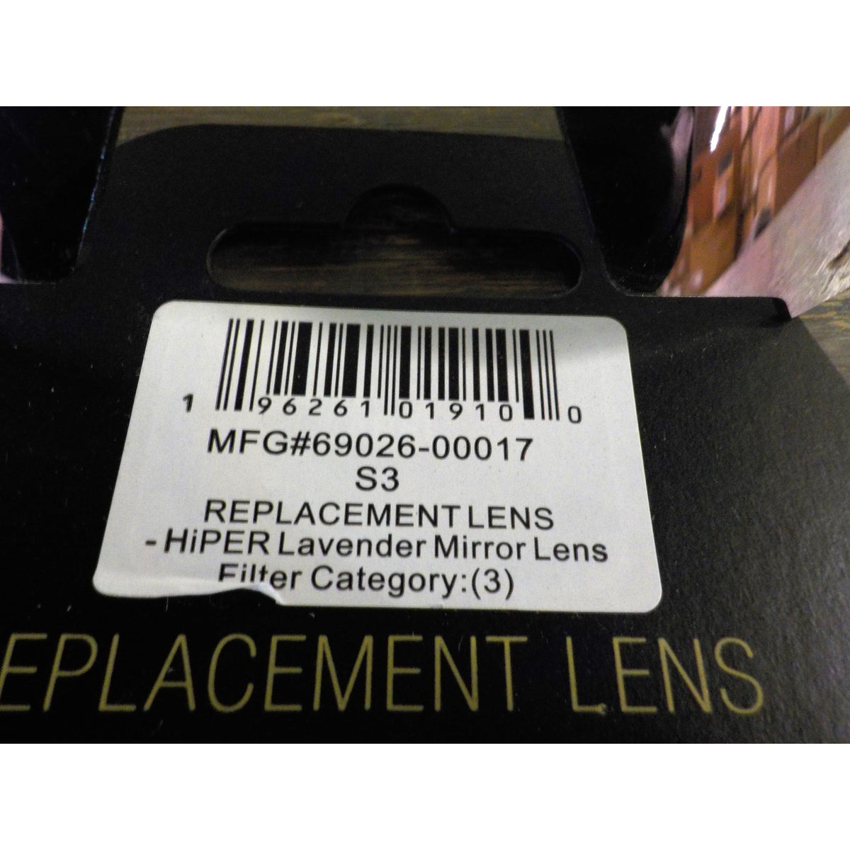 100% S3 Replacement Lens - HiPER Lavender Mirror - Used - Acceptable