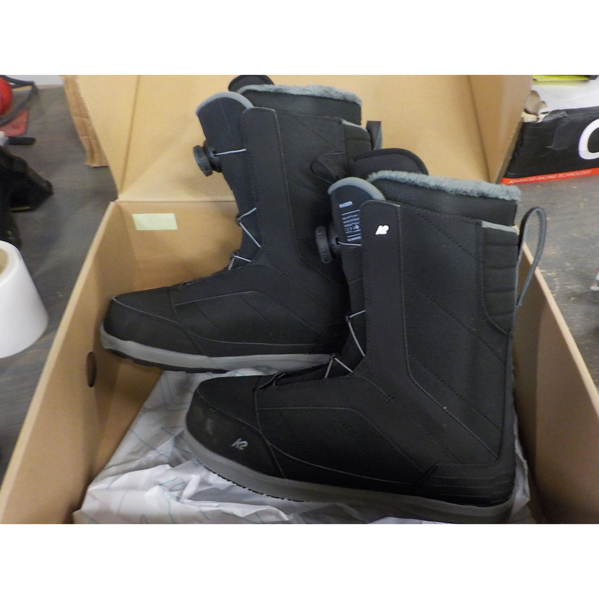 K2 Men's Raider Boots - Black - 11.5 - Used - Acceptable