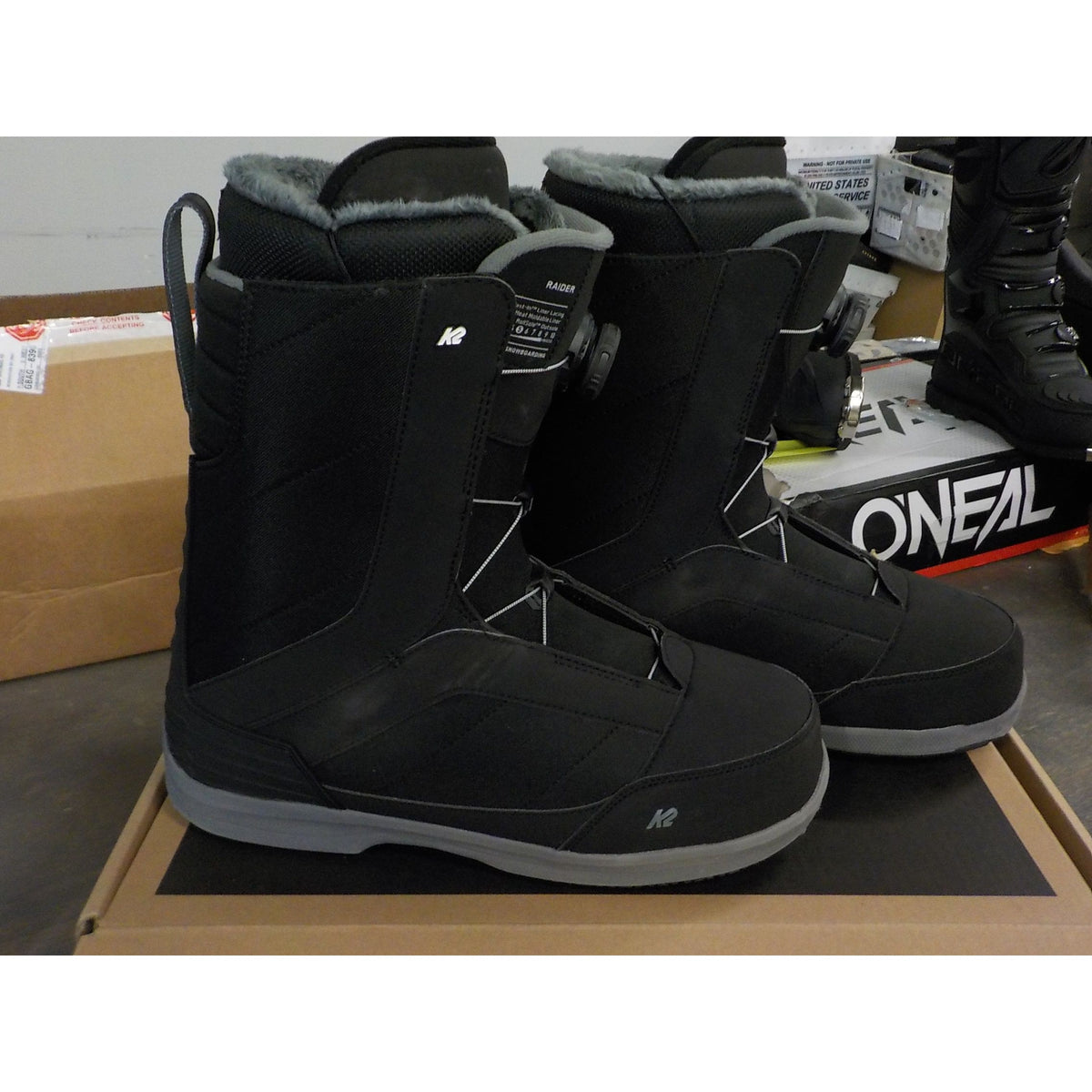 K2 Men's Raider Boots - Black - 14 - Used - Acceptable