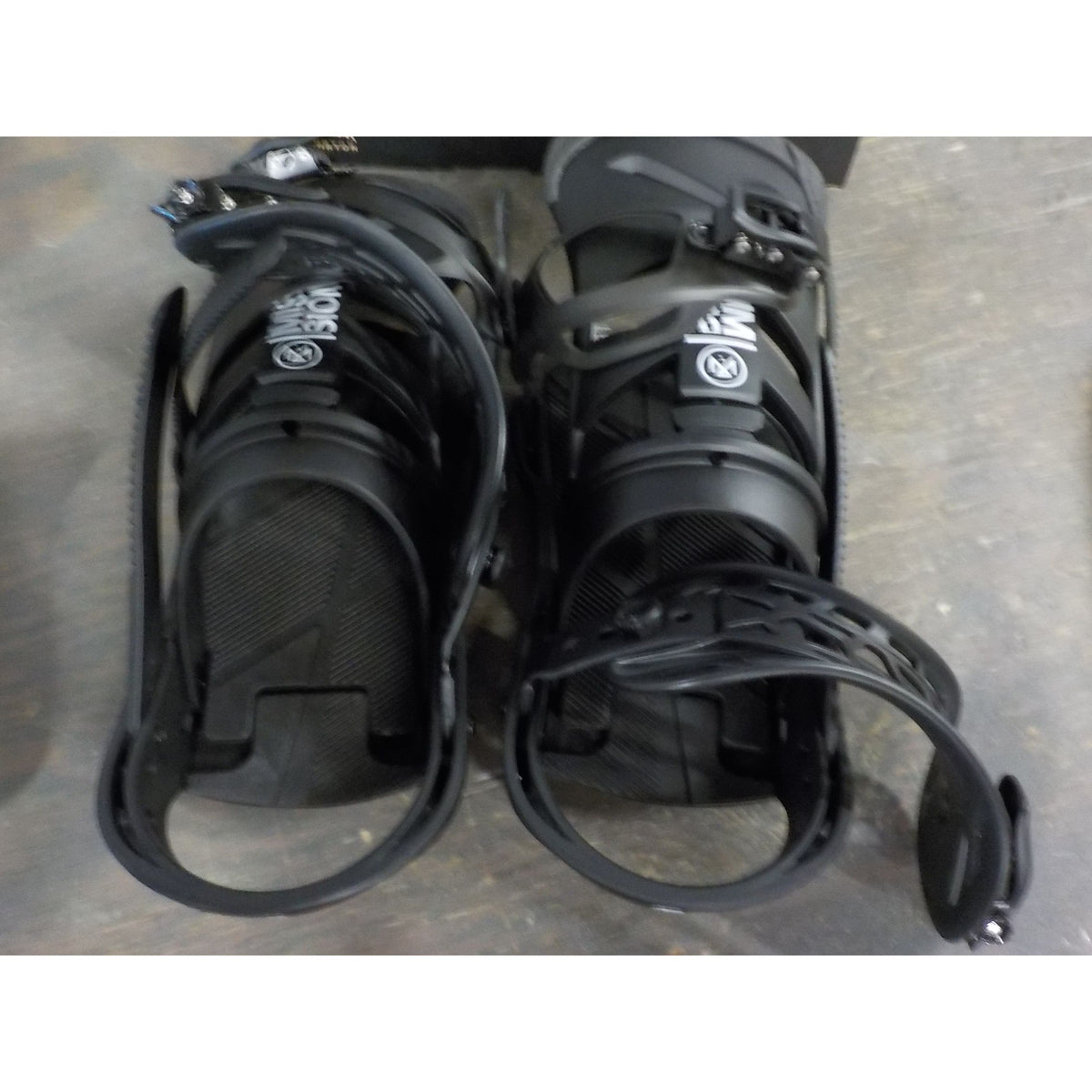 Burton Men's Mission Re:Flex Snowboard Bindings - Black - Small - Used - Acceptable