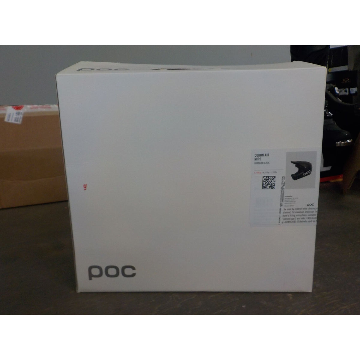 POC Sports Coron Air MIPS Helmet - Uranium Black - Small - Used - Acceptable