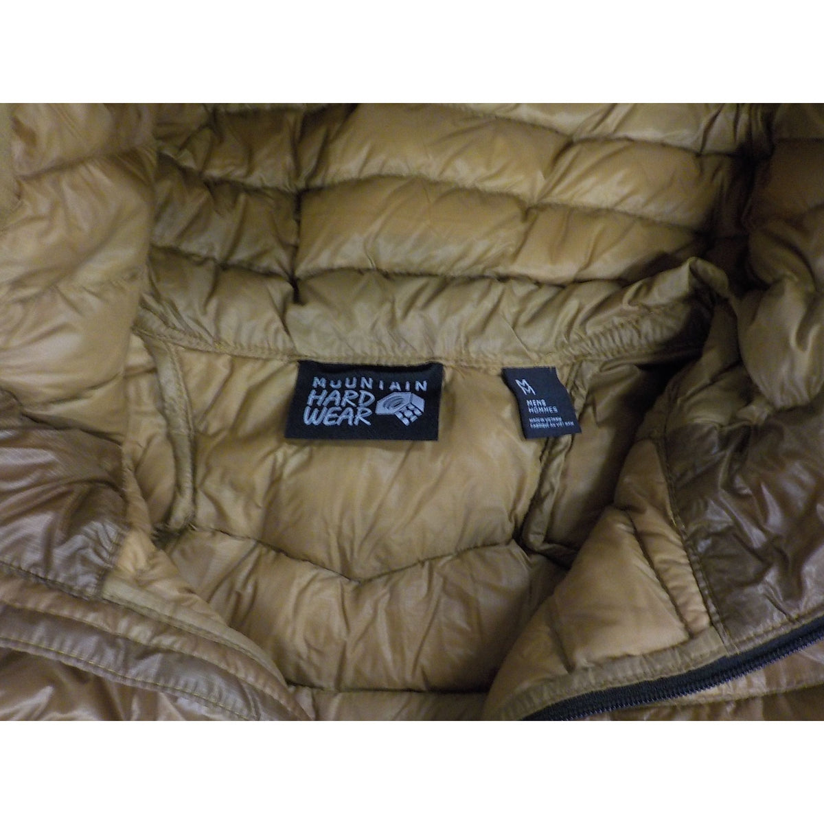 Mountain Hardwear Men's Ghost Whisperer Hoody - Olive Gold - Medium - Used - Acceptable