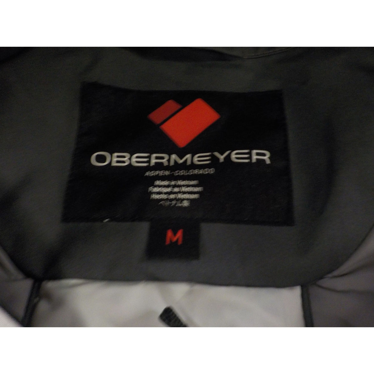 Obermeyer Men's Foundation Jacket - Stone - Medium - Used - Acceptable